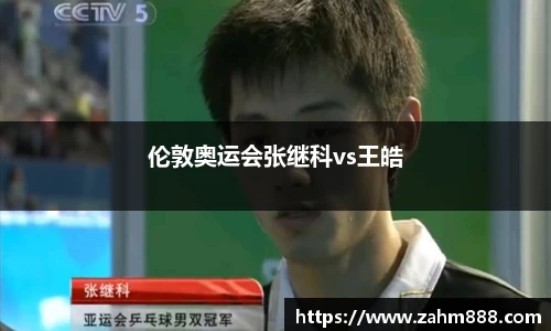 伦敦奥运会张继科vs王皓