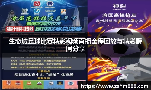 生态城足球比赛精彩视频直播全程回放与精彩瞬间分享